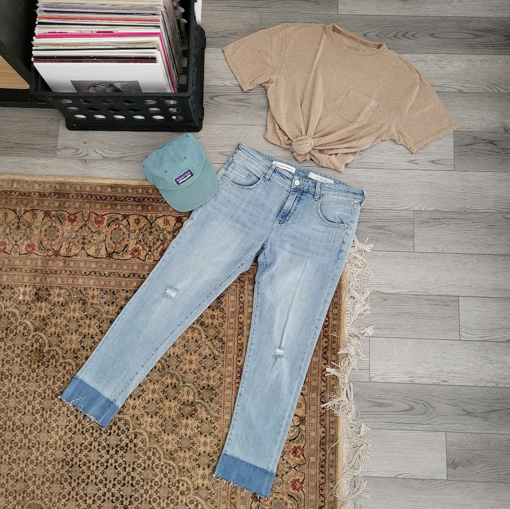 [anthropologie] • pilcro and the letter denim • E